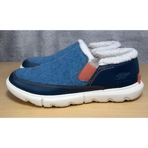 Sorel Women's Moccasins Blue and White